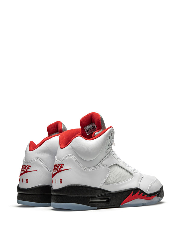 Air Jordan 5 "Fire Red Silver Tongue 2020"