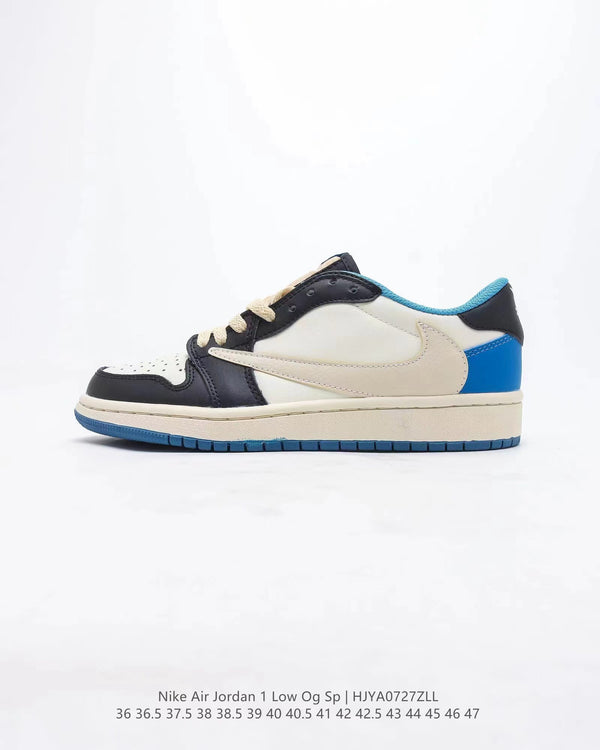 Air Jordan 1 Low x Travis Scott "Fragment Blue and Black"